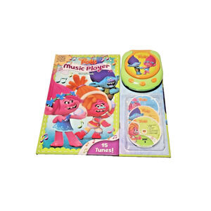 Dreamworks Trolls Storybook & Music Player with 3 Discs 15 Songs